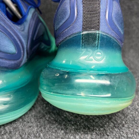 Nike Air Max 720 Shoes Men's Size 11.5 Sea Forest Blue Athletic Running Sneakers - Picture 6 of 12